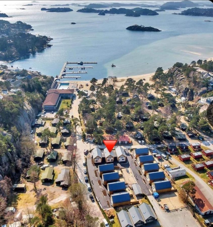 Hytte Med 4 Soverom Kristiansand Bagian luar foto