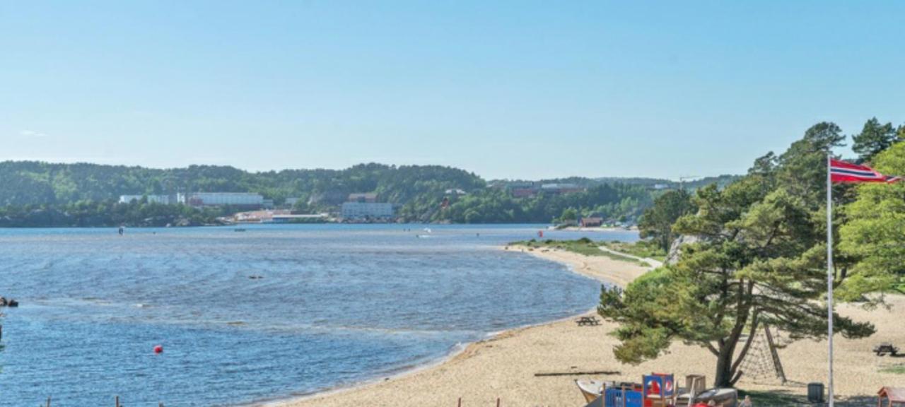 Hytte Med 4 Soverom Kristiansand Bagian luar foto