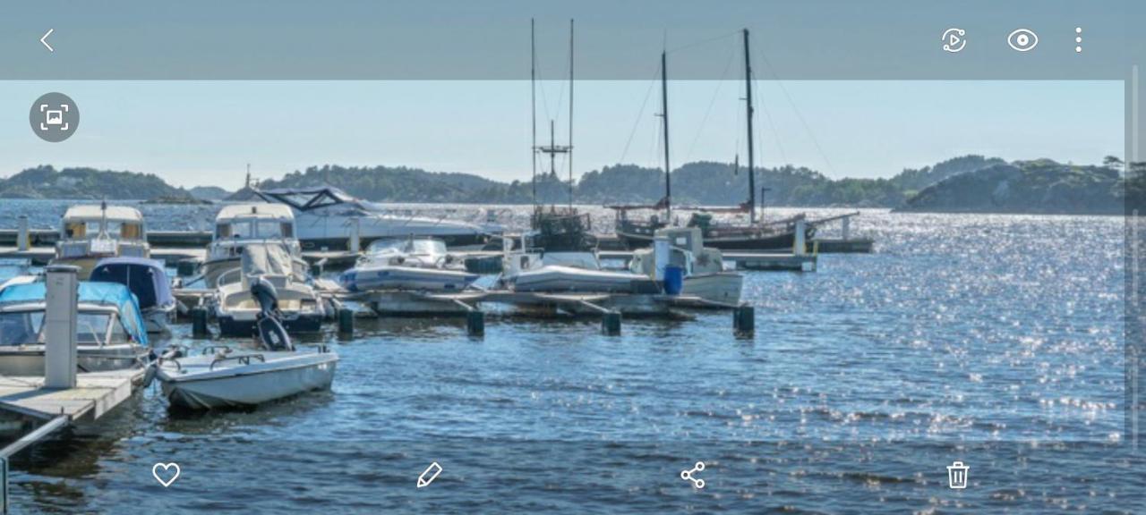 Hytte Med 4 Soverom Kristiansand Bagian luar foto