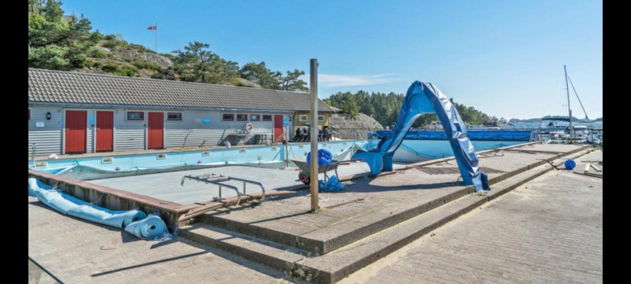 Hytte Med 4 Soverom Kristiansand Bagian luar foto